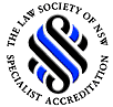 Accredited Specialist NSW Law Society
